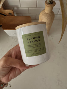 Autumn Leaves Candle - Milky 12oz