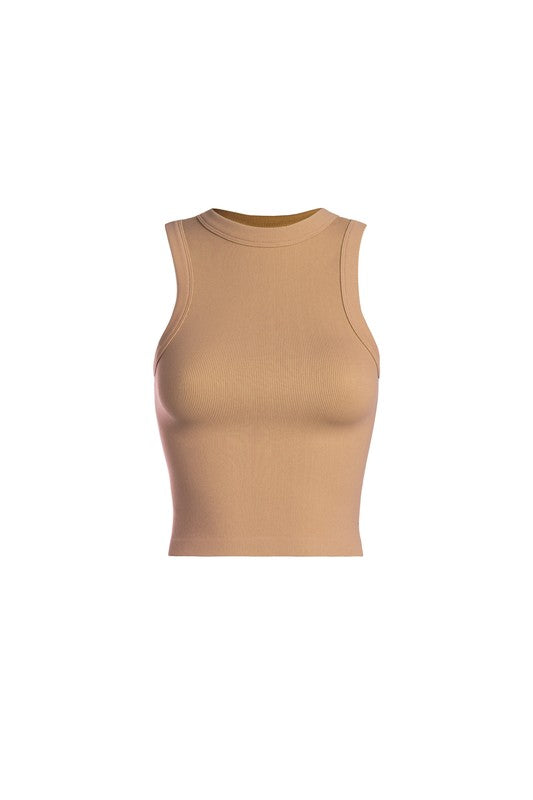 Cora Comfy Tank - Caramel