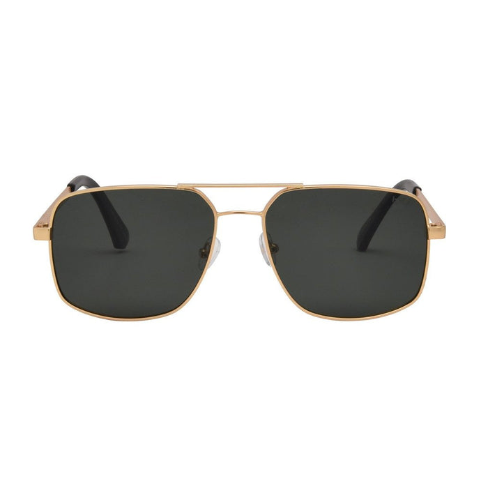 El Morrow Sunglasses - Gold/Green