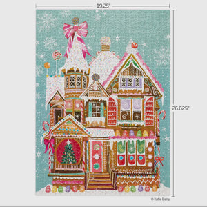 1000 Piece Puzzle - Gingerbread House