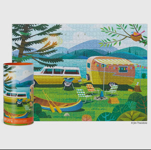 500 Piece Puzzle - Happy Camper