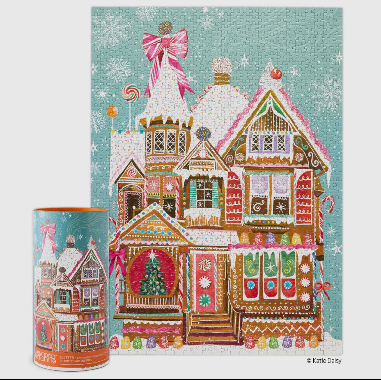 1000 Piece Puzzle - Gingerbread House