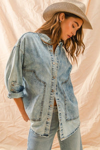 Hayride Denim Button Down