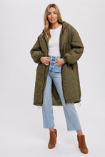 Hollis Quilted Puff Jacket - Army