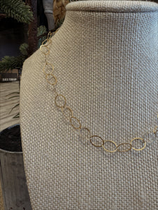 Bubble Chain Necklace - Gold