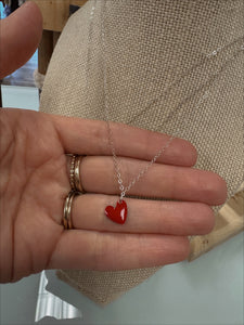 Heartstrings Necklace - Silver