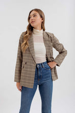 Jeanie Plaid Blazer