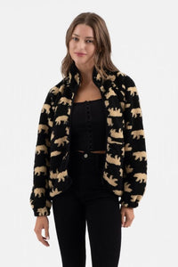 Mama Bear Sherpa Coat