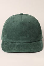 Running Late Corduroy Cap - Matcha