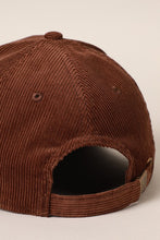 Running Late Corduroy Cap - Espresso