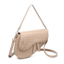 Scout Woven Saddle Crossbody - Tan