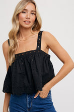 Rise Above It Eyelet Swing Top