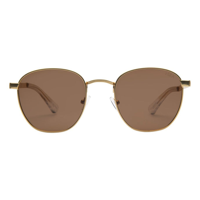 Cooper Sunglasses - Brown/Gold