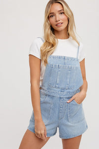 My Good Name Denim Shortalls