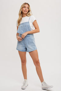 My Good Name Denim Shortalls